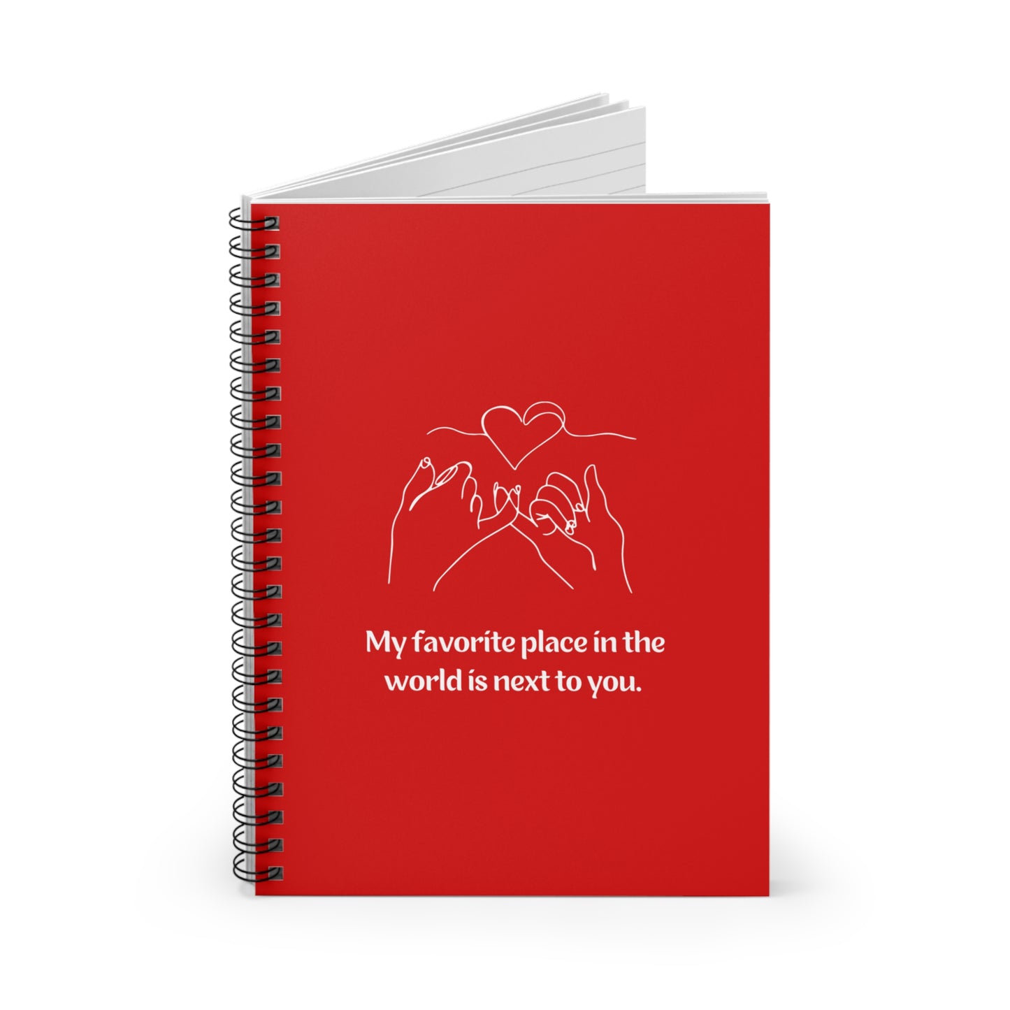 Olivia's My World Valentine Collection | Spiral Notebook - Ruled Line