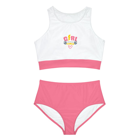 Olivia's Girl Power Collection | Sporty Bikini Set (Flat Color)