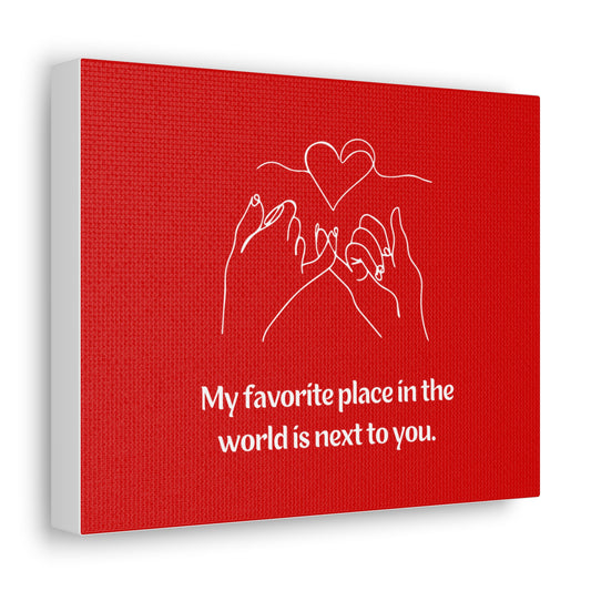Olivia's My World Valentine Collection | Canvas Gallery Wraps