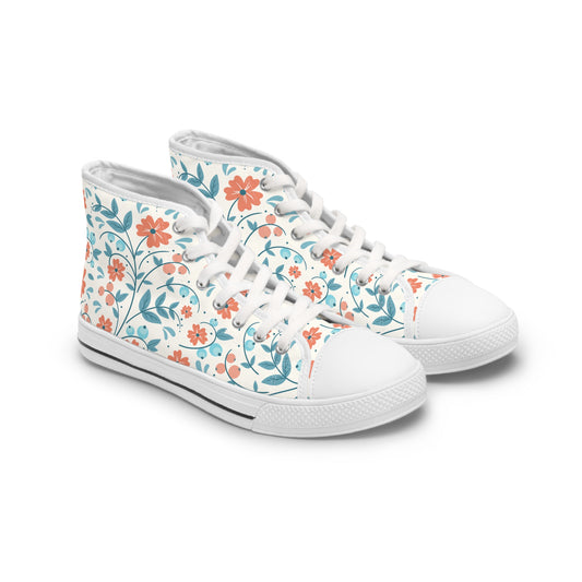 Olivia's Floral Travel Collection | High Top Sneakers