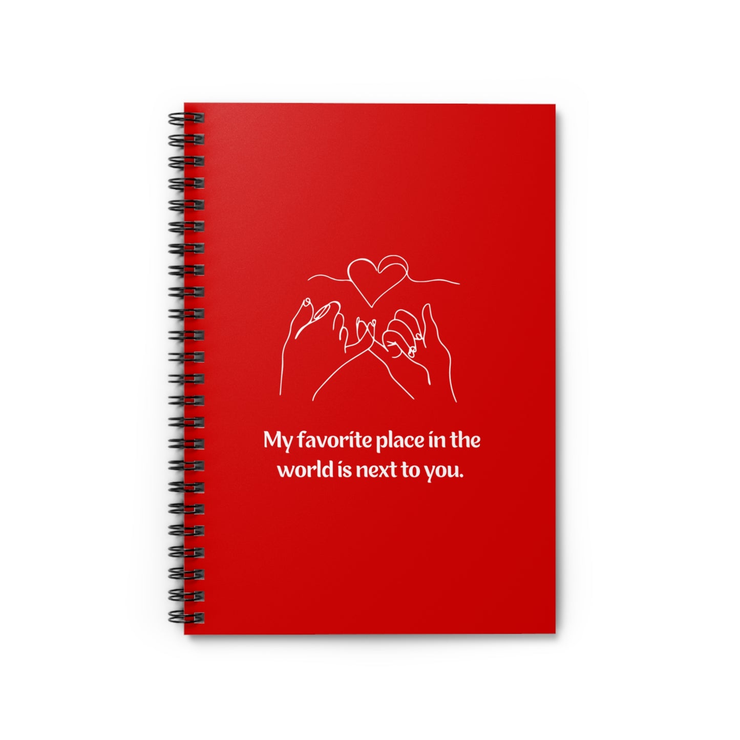 Olivia's My World Valentine Collection | Spiral Notebook - Ruled Line