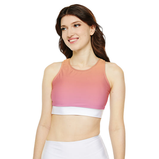 Olivia's Girl Power Collection | Fully Lined, Padded Sports Bra (Gradient)