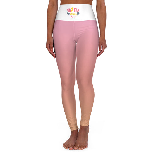 Olivia's Girl Power Collection | High Waisted Yoga Leggings (Gradient)